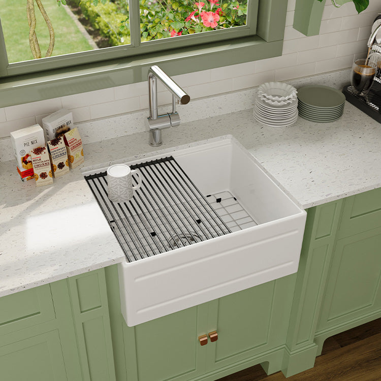 24 Inch Farm Sink – Small Apron | SANIKB SN102W2420
