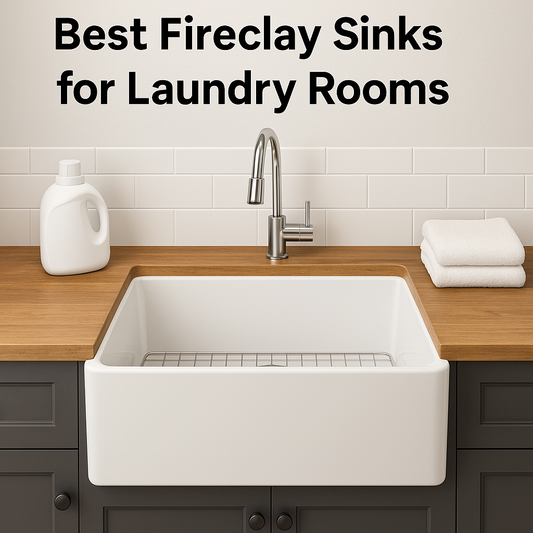 Best Fireclay Utility Sinks for Laundry Rooms