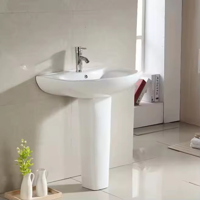 Pedestal Bathroom Sinks – OEM Ceramic Pedestal Basins for Global Projects