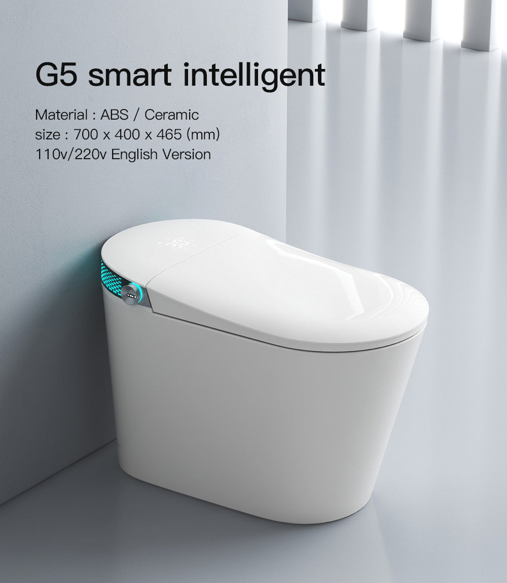 SANIKB Tech Smart Toilet with Automatic Lid & Touchless Flush | Model G5