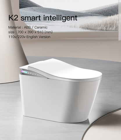SANIKB High-Tech Bidet Smart Toilet with Alexa Voice Control | Model K2