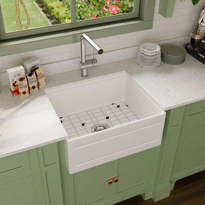 24 Inch Farm Sink – Small Apron | SANIKB SN102W2420