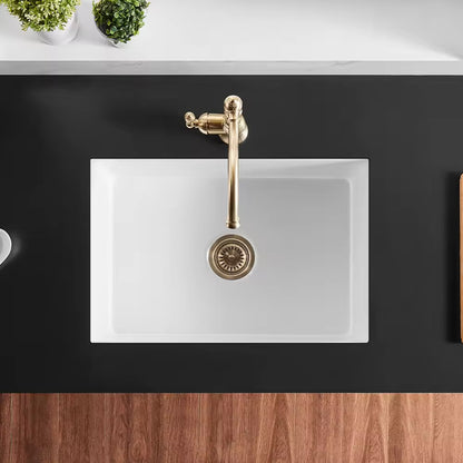 SANIKB SN3219 Fireclay Farmhouse Sink 32 Inch Single Bowl