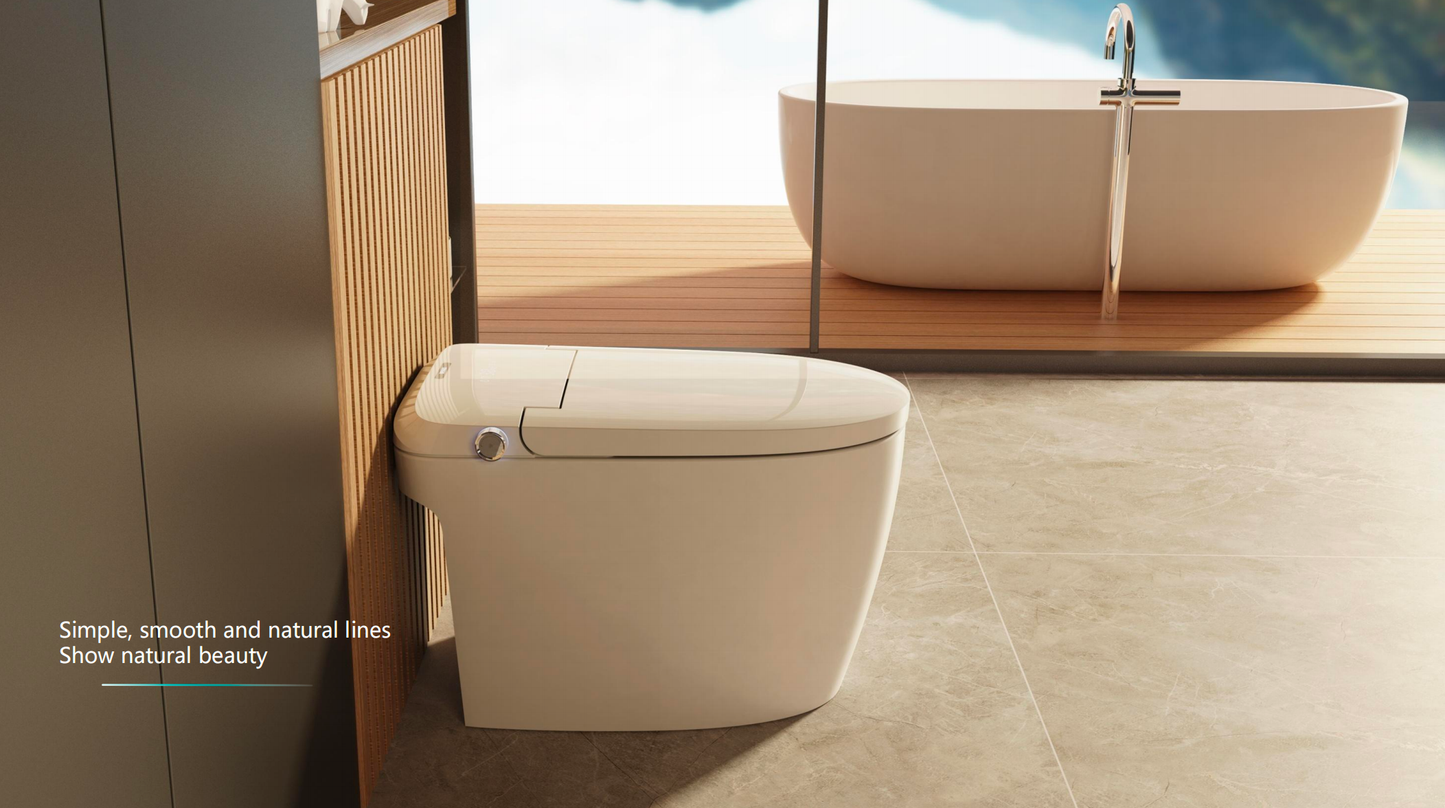 SANIKB Japanese High-Tech Bidet Smart Toilet with Auto Bidet System | Model ZY07